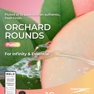 Orchard Rounds Relx Pods by Relx Toronto GTA Vaughan Ontario Canada Wicks & Wires Vape Shoppe