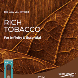 Rich Tobacco Relx Pods by Relx Toronto GTA Vaughan Ontario Canada Wicks & Wires Vape Shoppe