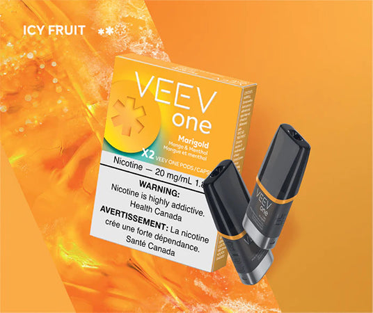Marigold by VEEV One Toronto GTA Vaughan Ontario Canada Wicks & Wires Vape Shoppe